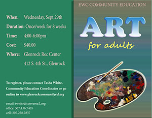 Art for Adults Flyer